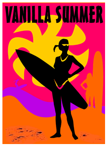 poster Killa Vanilla Surf Meet poster courtesy of
Marina Breen Productions.